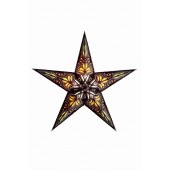 Papierstern starlightz marrakesh black/turquoise