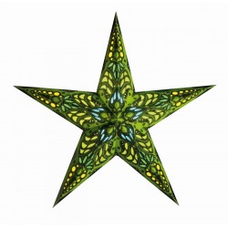 Papierstern starlightz marrakesh brown/yellow