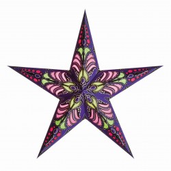 Papierstern starlightz ramadasa violet