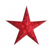 Papierstern starlightz damaskus m red