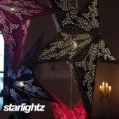 Papierstern starlightz damaskus m red
