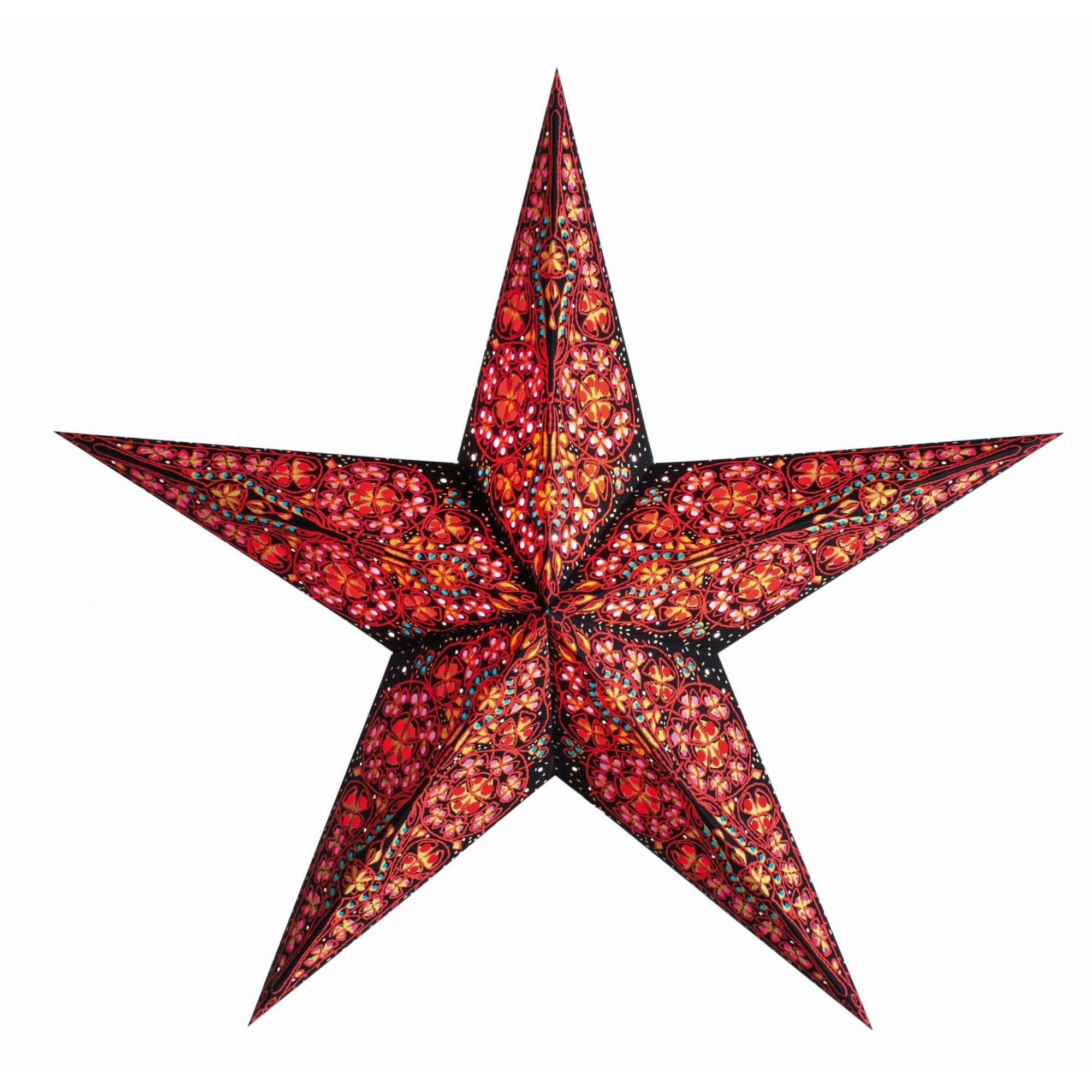 Papierstern starlightz kalea m red