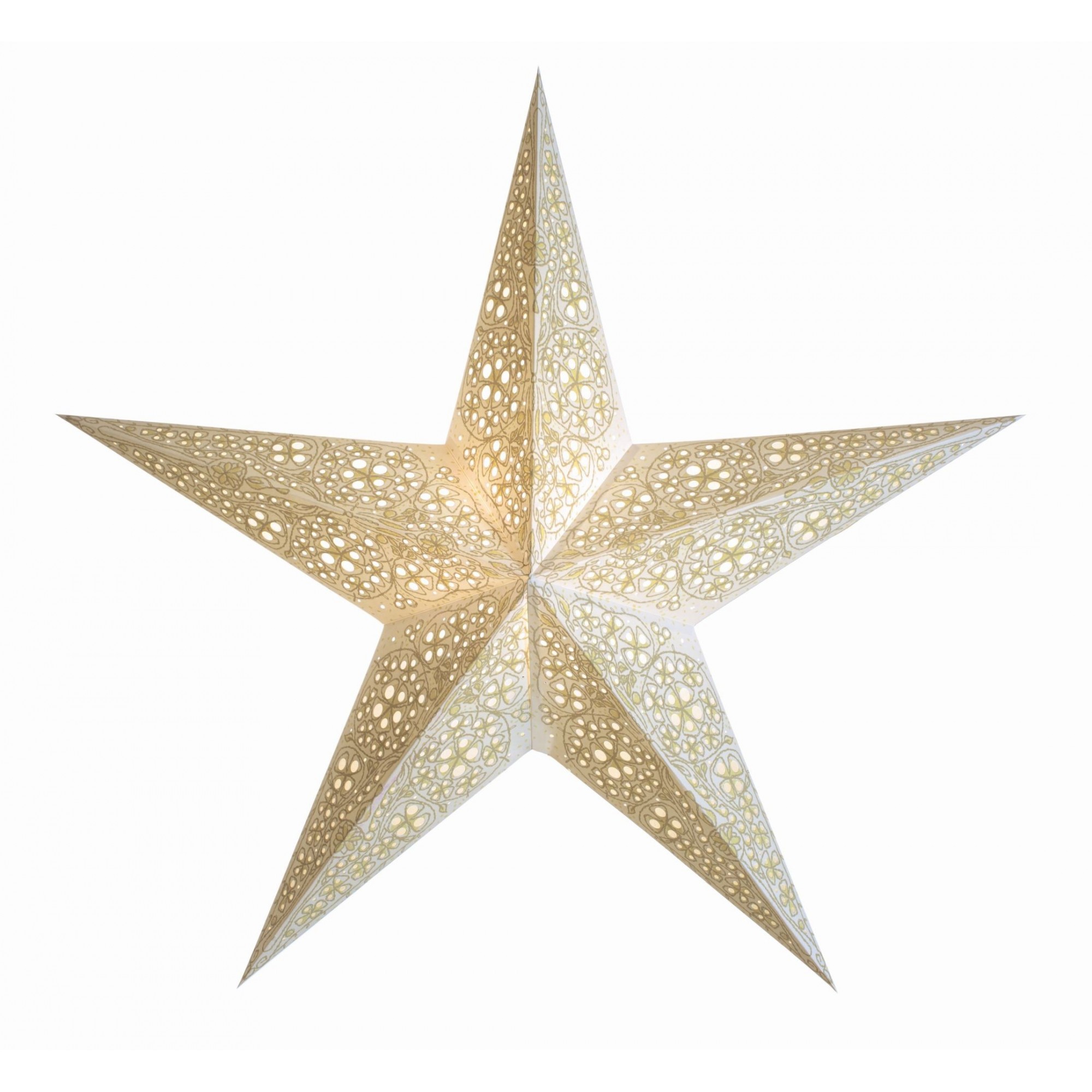 Papierstern starlightz swati m white