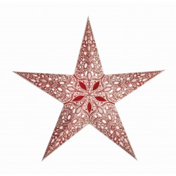 Papierstern starlightz raja red