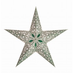 Papierstern starlightz raja green