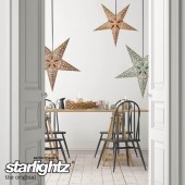 Papierstern starlightz raja green