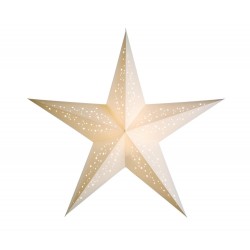 Papierstern starlightz airy white