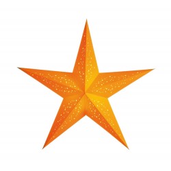 Papierstern starlightz airy yellow