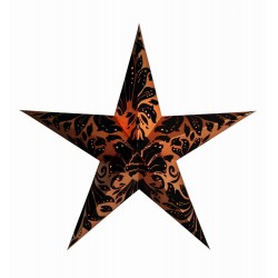 Papierstern starlightz neo baroq copper