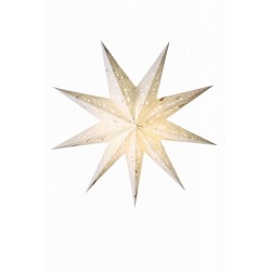 Papierstern starlightz BABY spumante white