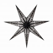 Papierstern starlightz BABY lux black