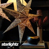 Papierstern starlightz BABY kashmir brown