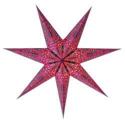 Papierstern starlightz BABY indira fuchsia