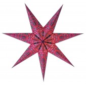 Papierstern starlightz BABY indira fuchsia