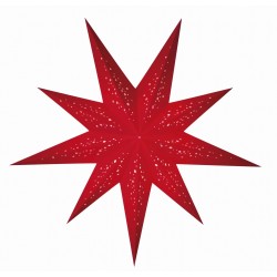 Papierstern starlightz rosso m red