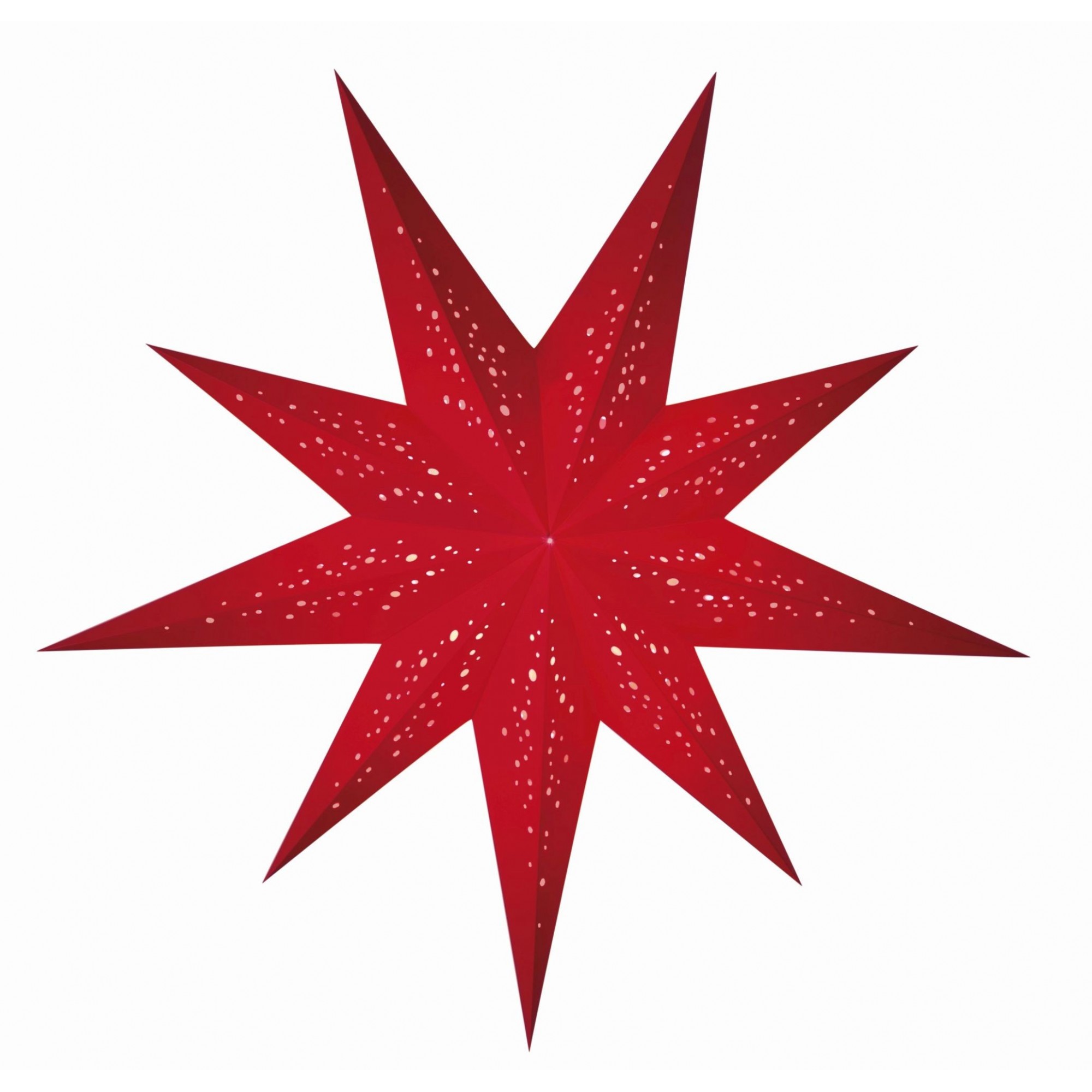 Papierstern starlightz rosso m red