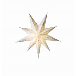 Papierstern starlightz spumante m white