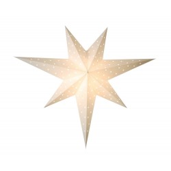 Papierstern starlightz twinkle m white
