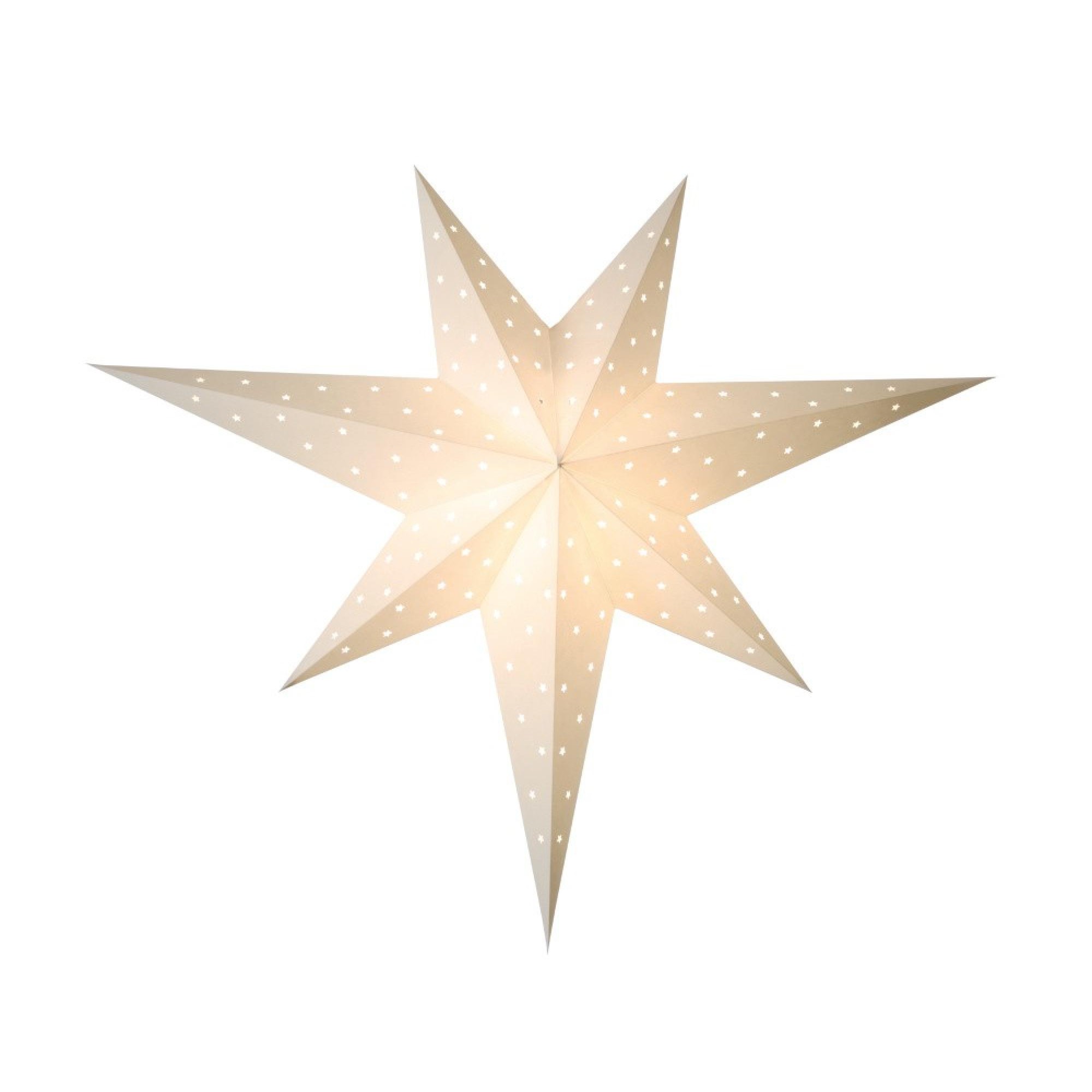 Papierstern starlightz twinkle m white