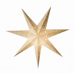 Papierstern starlightz kashmir m white