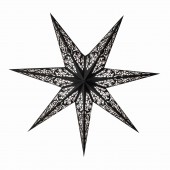 Papierstern starlightz lux m black