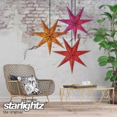 Papierstern starlightz indira m fuchsia