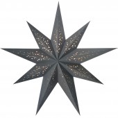 Papierstern starlightz bianco m black