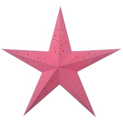 Papierstern starlightz punto MINI light pink
