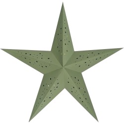 Papierstern starlightz punto MINI lindgreen