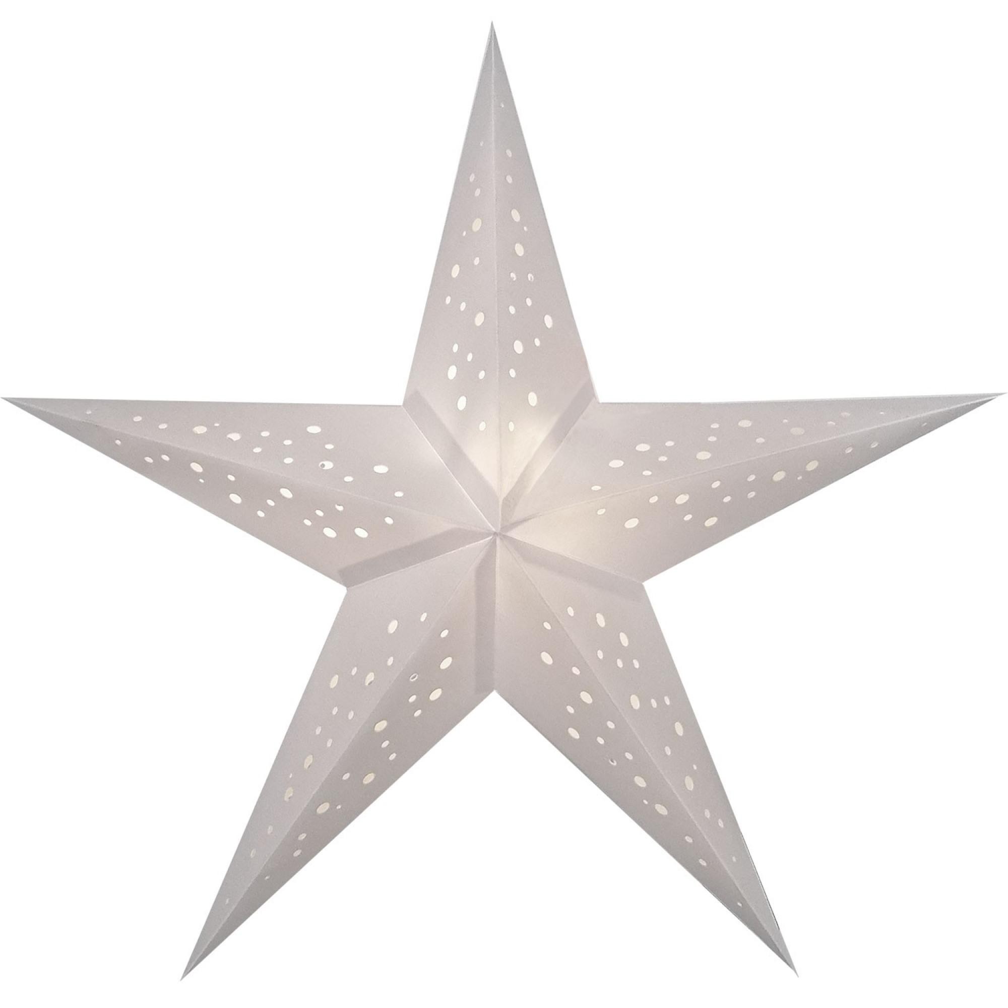 Papierstern starlightz punto MINI white