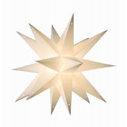 Papierstern starlightz noel white