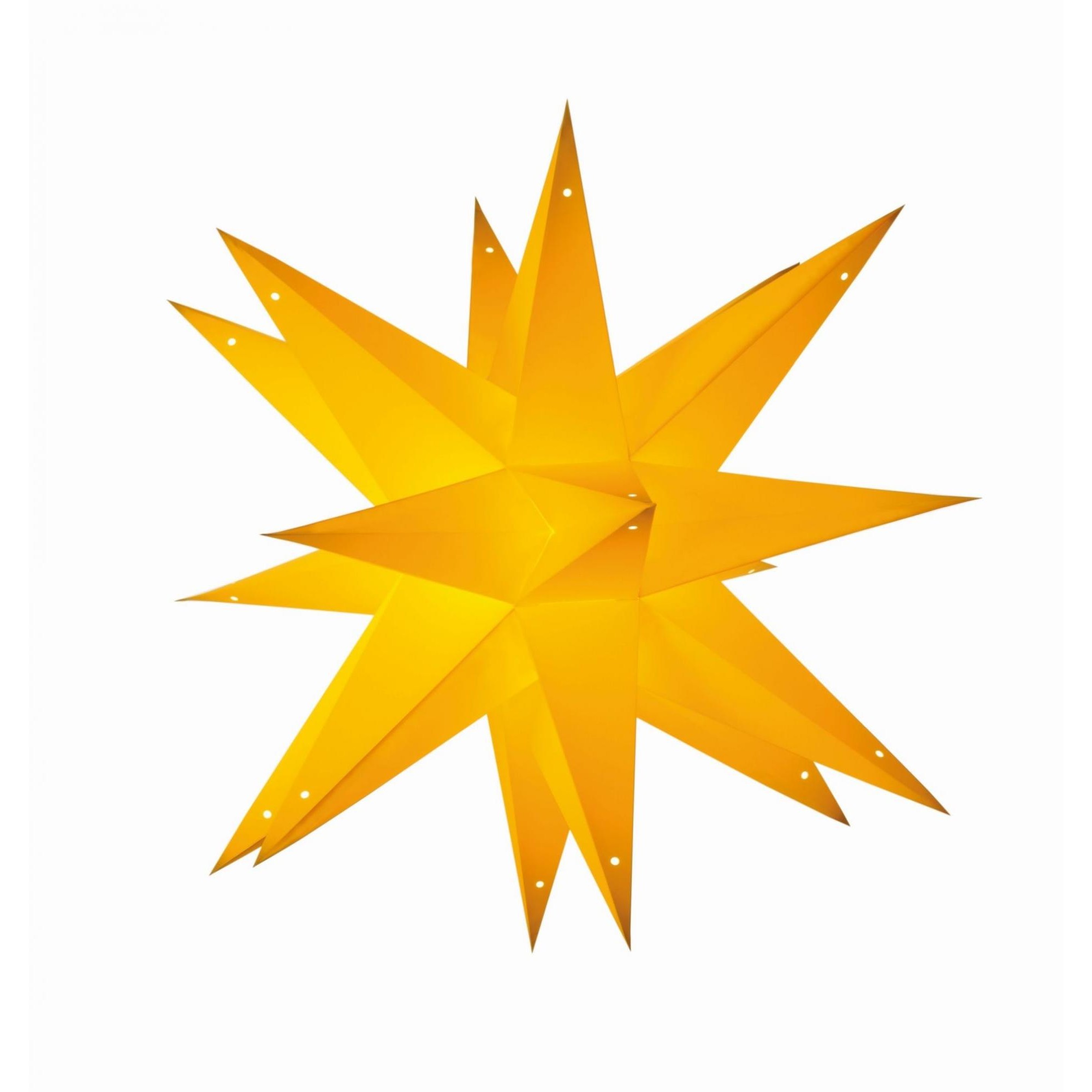 Papierstern starlightz noel yellow