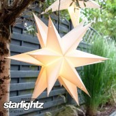 Papierstern starlightz taara red
