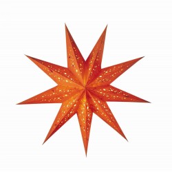 Papierstern starlightz BABY spumante orange