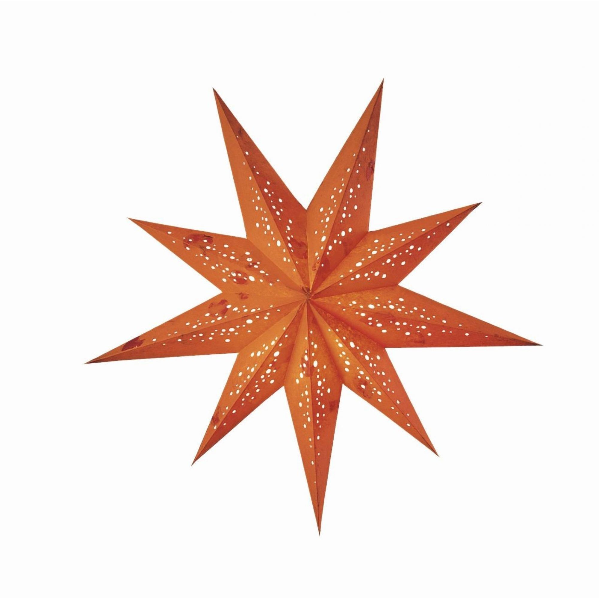 Papierstern starlightz spumante m orange