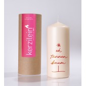Flamme, dunkelrot Oh Tannenbaum