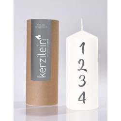 Flamme, weiß/anthrazit 1234