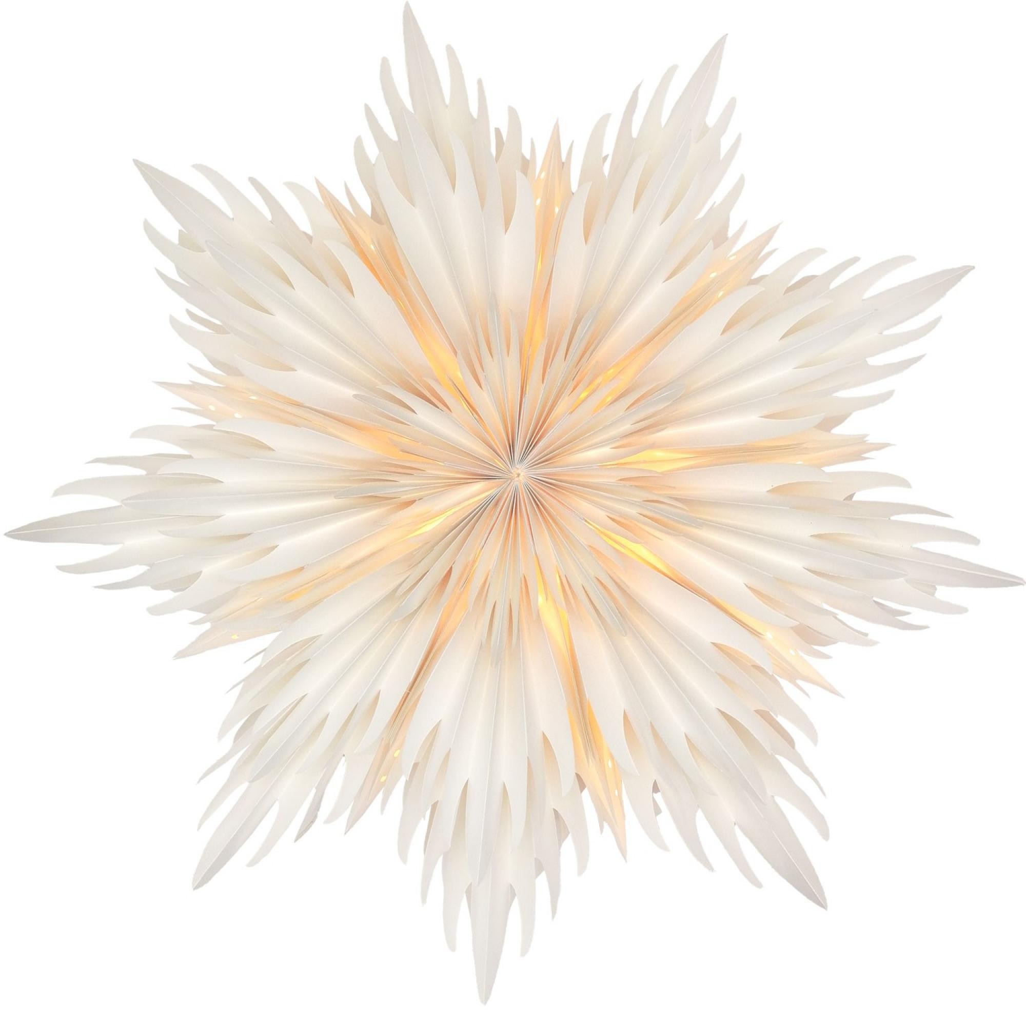 Stella-Rosalia, Papier weiß 60 cm