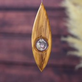 Fensterdeko Surfboard mit Bleikristall