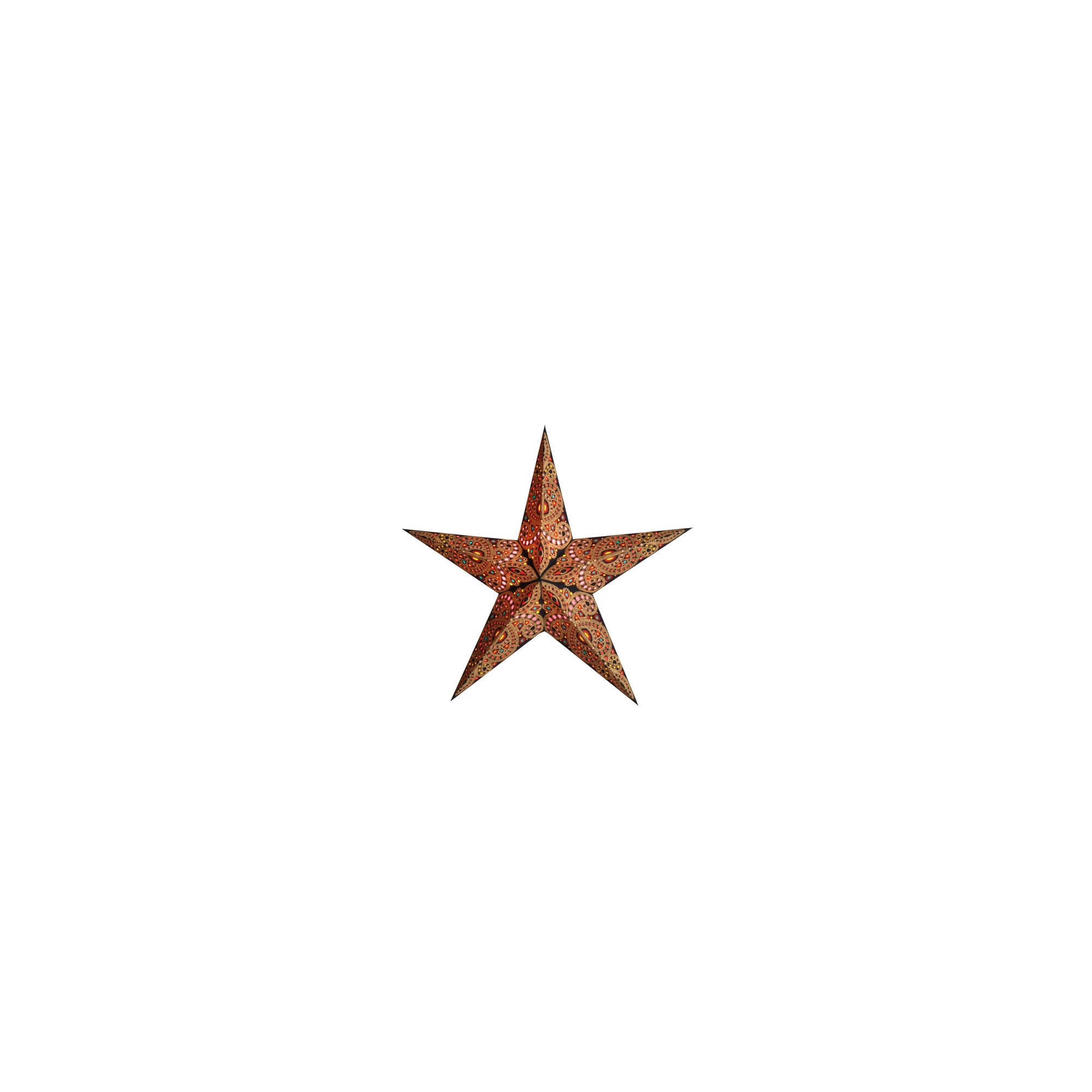 Papierstern starlightz diwali m amber