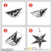 Papierstern starlightz diwali m amber