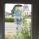 Fensterdeko Windspiel | Muschelmobile blau-türkis-natur