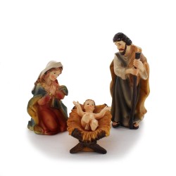 Krippenfiguren Set | Heilige Familie 10 cm