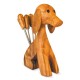 Hundeträger aus Holz Stiftehalte oder für Olivenpiker