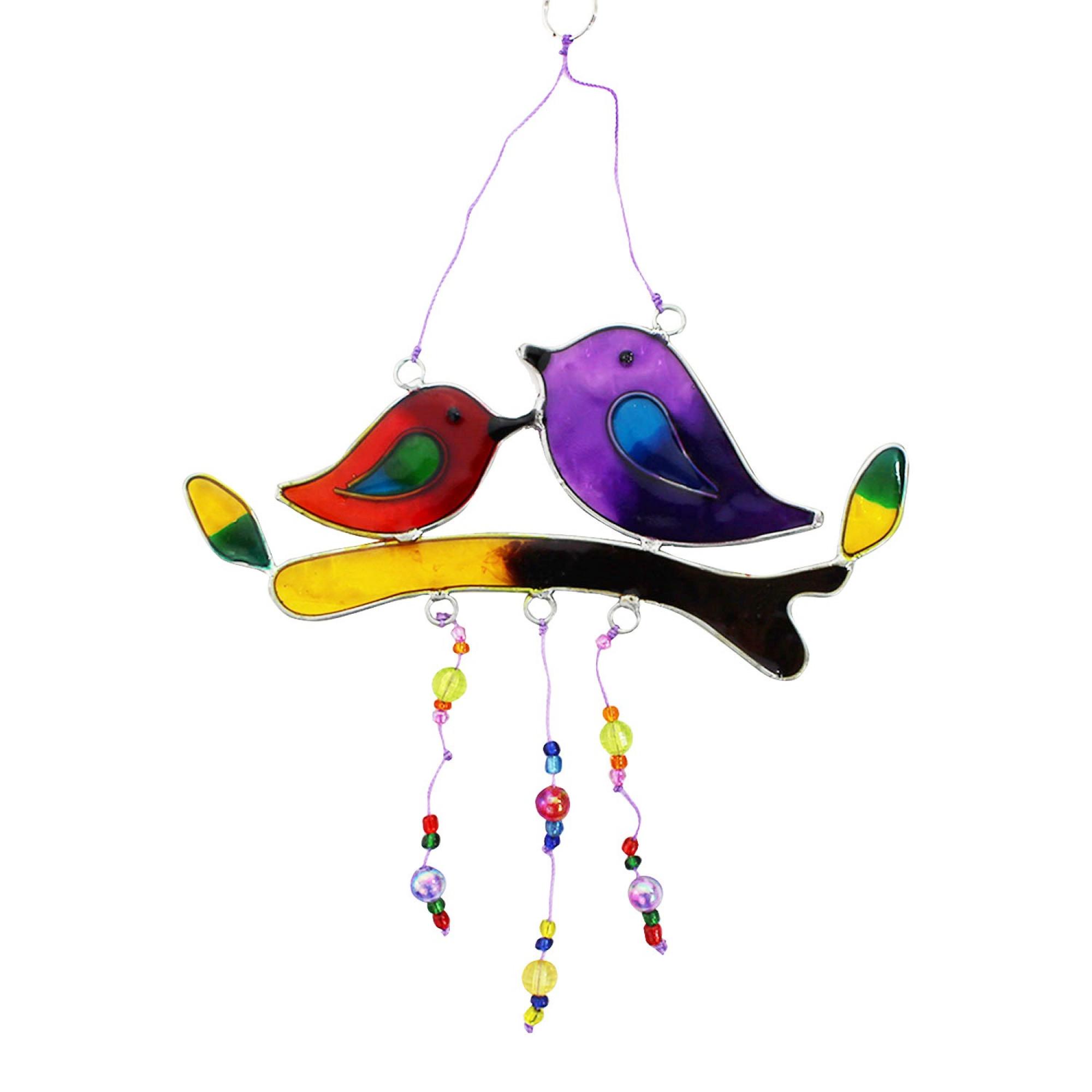 Fensterdeko Vögel auf Zweig kaufen