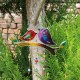 Fensterdeko Vögel auf Zweig