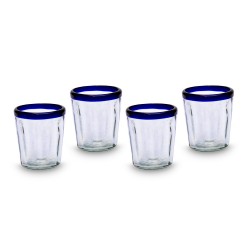 Weinglas 4er Set Conical blau