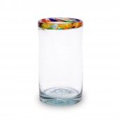 Gläser 4er Set Konfetti Rand