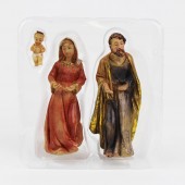 Krippenfiguren Set | Heilige Familie 8cm
