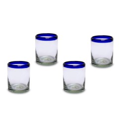 Gläser klein 4er Set | Mundgeblasenes Glas